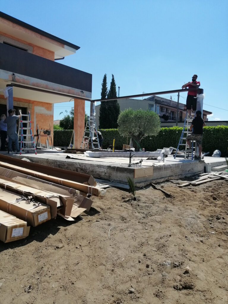 pergola bioclimatica gibus