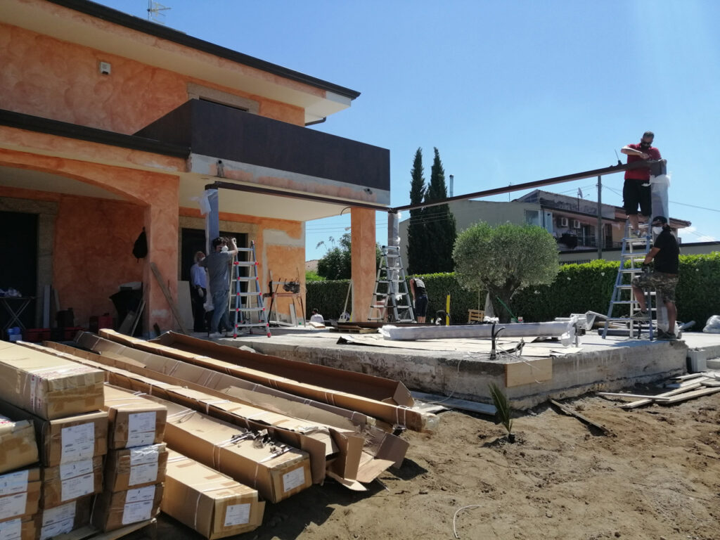 pergola bioclimatica gibus